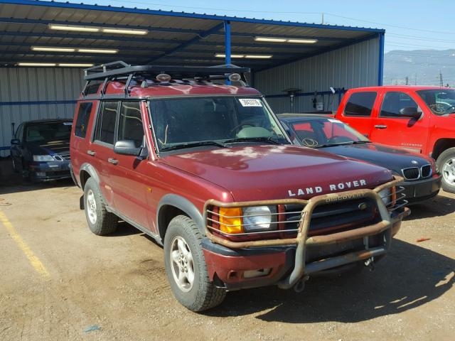 SALTY1247YA236185 - 2000 LAND ROVER DISCOVERY BURGUNDY photo 1