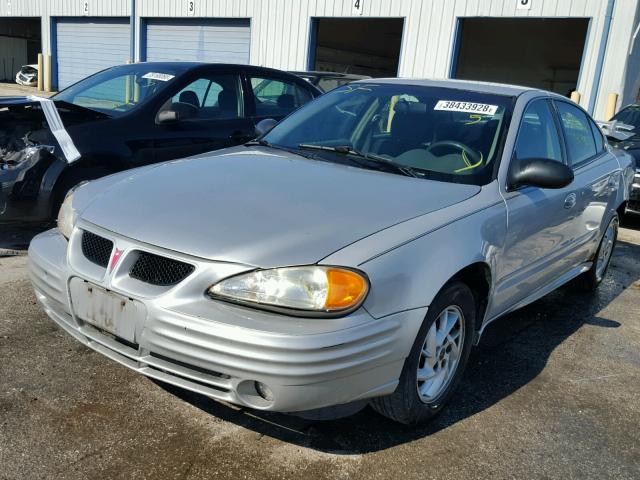 1G2NE52F14C249700 - 2004 PONTIAC GRAND AM S Gümüş foto 2