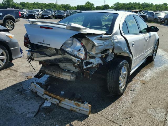 1G2NE52F14C249700 - 2004 PONTIAC GRAND AM S Gümüş foto 4