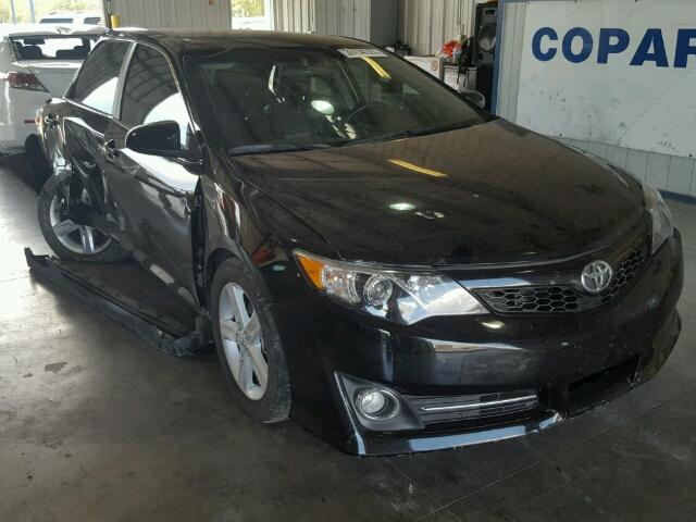 4T1BF1FK3CU197437 - 2012 TOYOTA CAMRY BASE BLACK photo 1