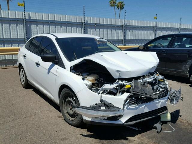 1FADP3E21FL342658 - 2015 FORD FOCUS S WHITE photo 1