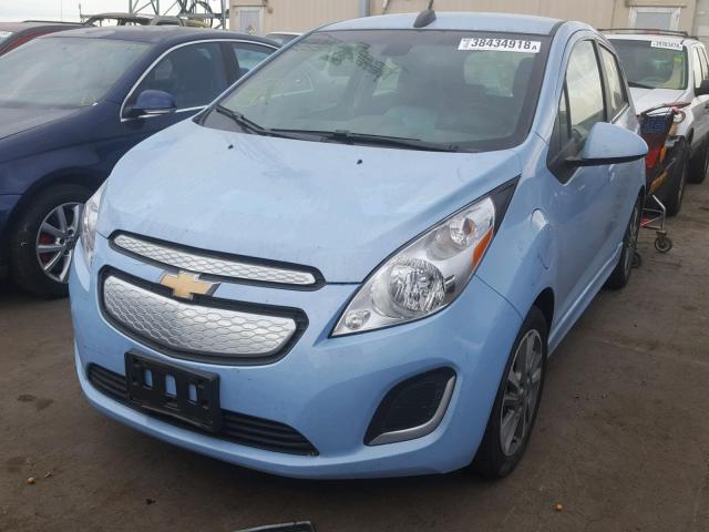 KL8CK6S09GC639793 - 2016 CHEVROLET SPARK EV 1 蓝色 照片 2