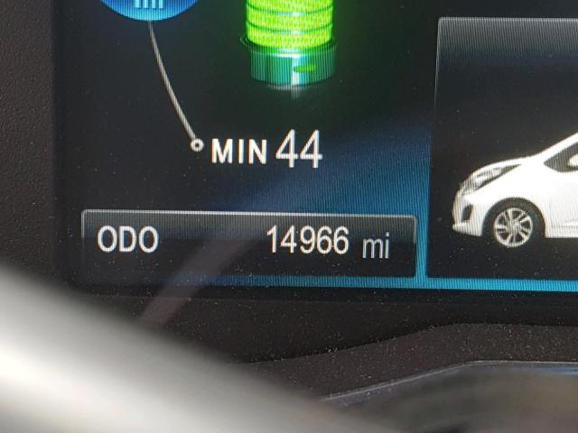 KL8CK6S09GC639793 - 2016 CHEVROLET SPARK EV 1 蓝色 照片 8