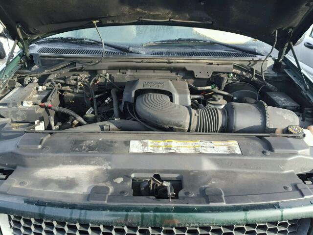 1FTRW08LX1KE48479 - 2001 FORD F150 GREEN photo 7