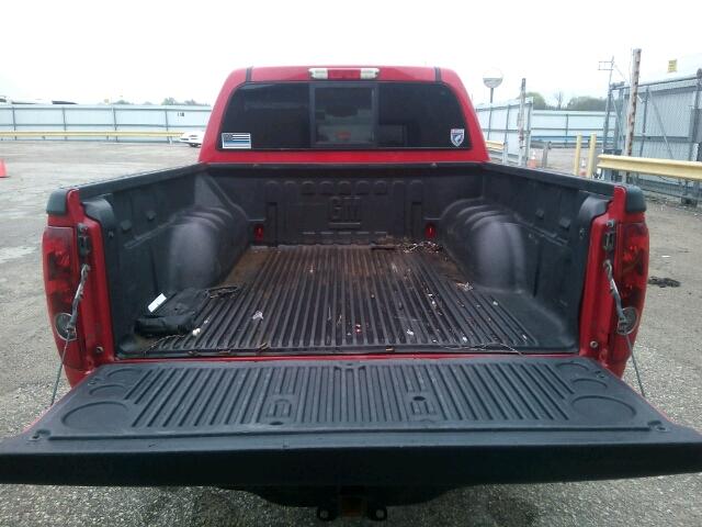 1GCHTDFE5C8133718 - 2012 CHEVROLET COLORADO L RED photo 6