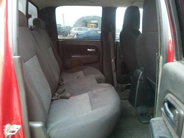 1GCHTDFE5C8133718 - 2012 CHEVROLET COLORADO L RED photo 9