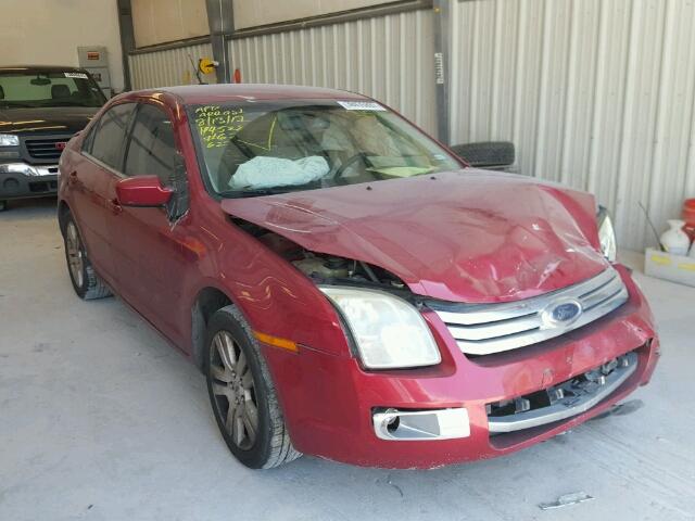 3FAHP08168R215895 - 2008 FORD FUSION SEL MAROON photo 1