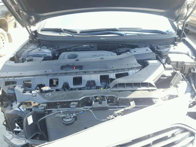 5NPE34AF2JH662299 - 2018 HYUNDAI SONATA SPO GRAY photo 7