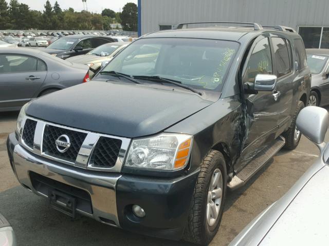 5N1AA08A44N706648 - 2004 NISSAN ARMADA SE CHARCOAL photo 2