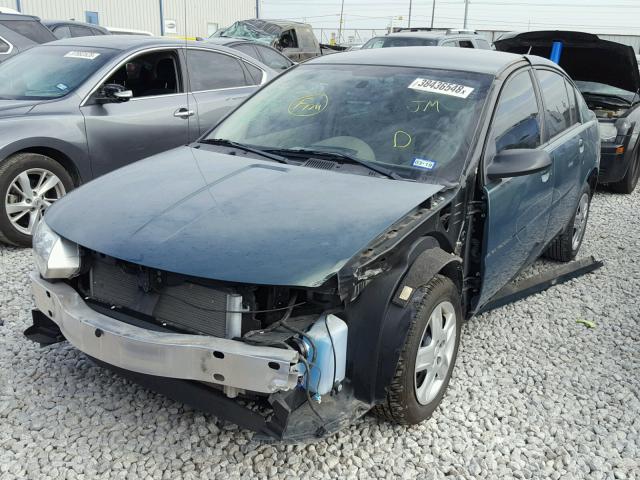 1G8AJ55F87Z103873 - 2007 SATURN ION LEVEL GREEN photo 2