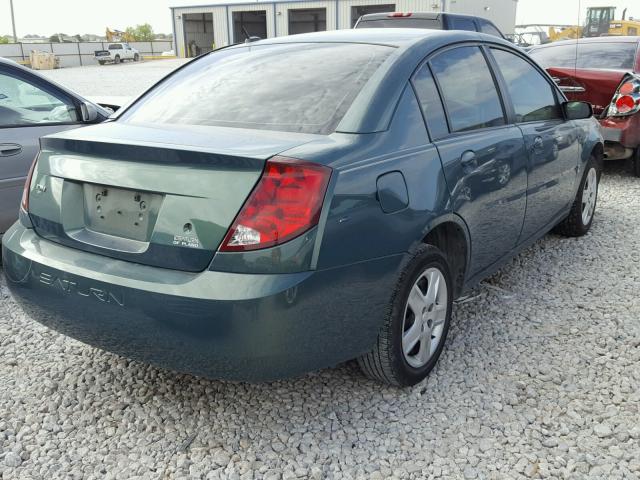 1G8AJ55F87Z103873 - 2007 SATURN ION LEVEL GREEN photo 4