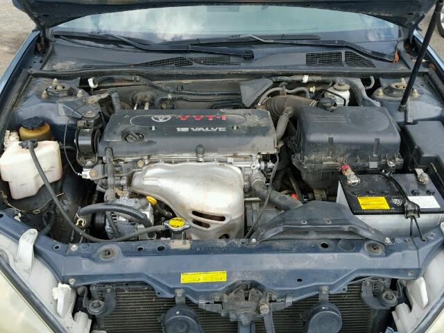 4T1BE32K93U708816 - 2003 TOYOTA CAMRY LE BLUE photo 7