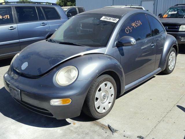 3VWBK21C03M434991 - 2003 VOLKSWAGEN NEW BEETLE 石墨色 照片 2
