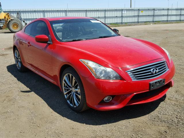 JN1CV6EL3BM263506 - 2011 INFINITI G37 RED photo 1