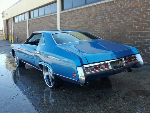 494870H931854 - 1970 BUICK RIVIERA BLUE photo 3