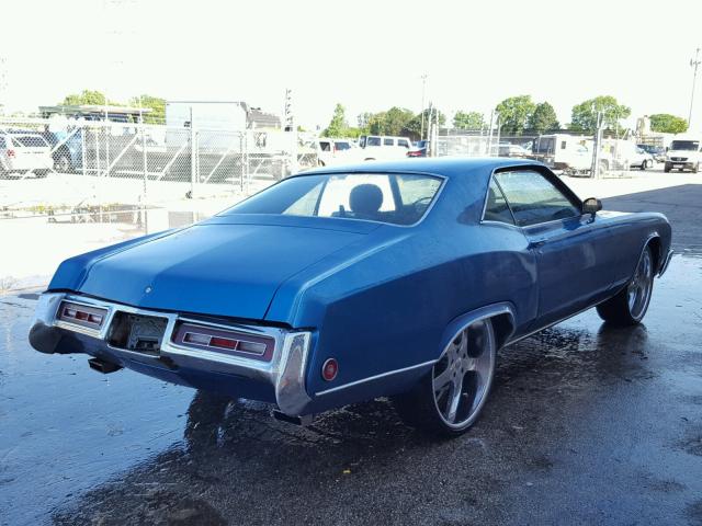 494870H931854 - 1970 BUICK RIVIERA BLUE photo 4