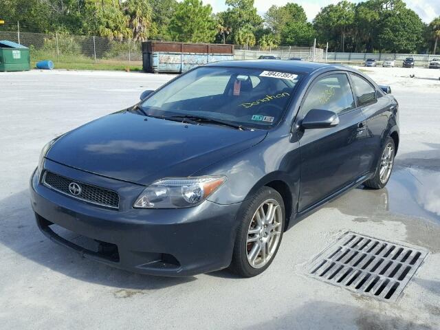JTKDE177770181273 - 2007 TOYOTA SCION TC 灰色 照片 2