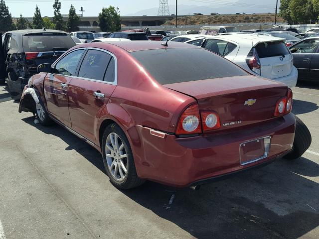 1G1ZE5E14BF142688 - 2011 CHEVROLET MALIBU LTZ 红色 照片 3