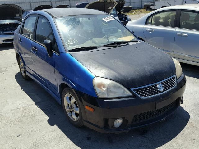 JS2RA62S355252475 - 2005 SUZUKI AERIO S BLUE photo 1