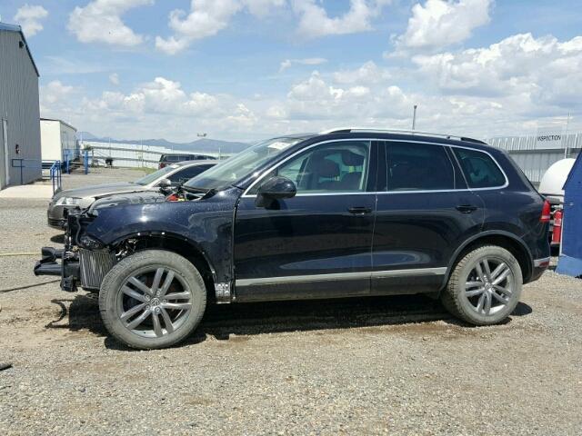 WVGEP9BP9FD005274 - 2015 VOLKSWAGEN TOUAREG V6 BLACK photo 9