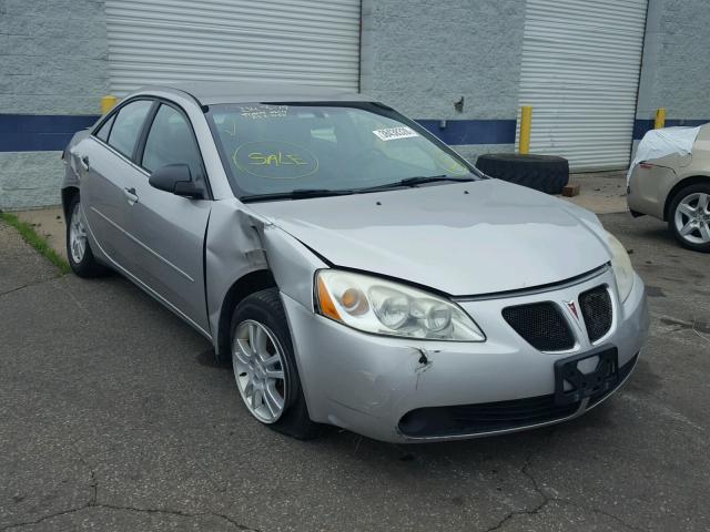 1G2ZG528554179594 - 2005 PONTIAC G6 GRAY photo 1
