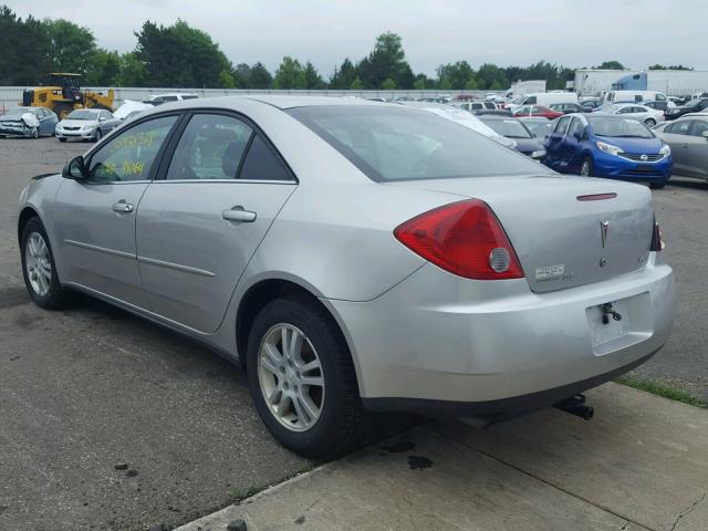 1G2ZG528554179594 - 2005 PONTIAC G6 GRAY photo 3