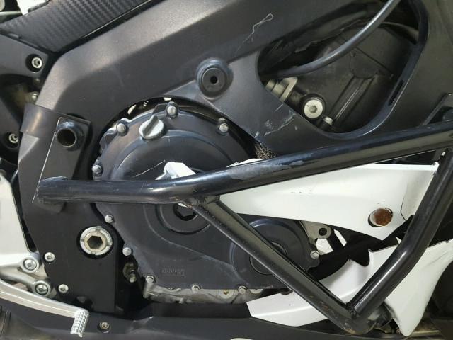 JS1GN7EA082101480 - 2008 SUZUKI GSX-R600 WHITE photo 12