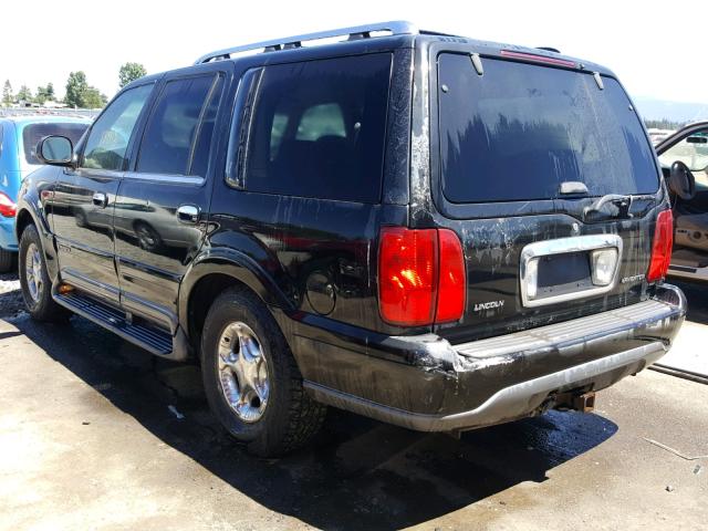 5LMPU28L9XLJ08356 - 1999 LINCOLN NAVIGATOR BLACK photo 3