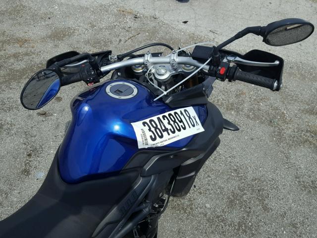 SMTE05BF1DJ567159 - 2013 TRIUMPH MOTORCYCLE TIGER 800 BLUE photo 5
