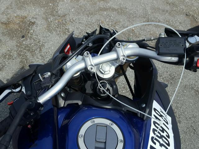 SMTE05BF1DJ567159 - 2013 TRIUMPH MOTORCYCLE TIGER 800 BLUE photo 8