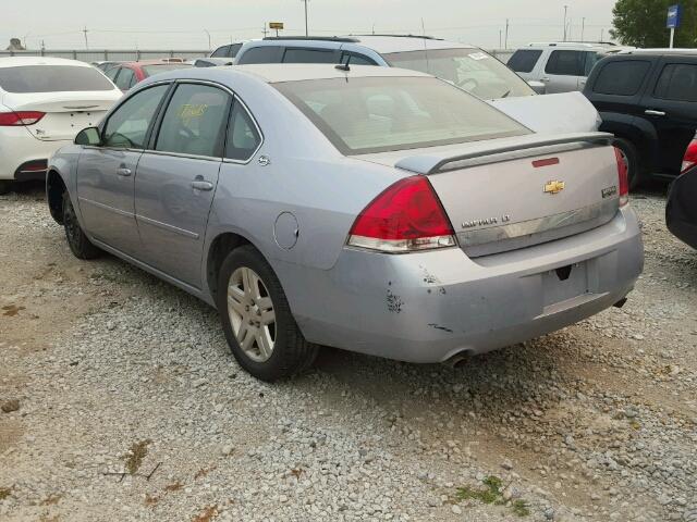 2G1WC581269349843 - 2006 CHEVROLET IMPALA LT SILVER photo 3