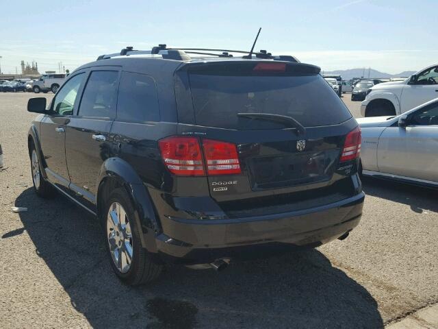 3D4GH67V29T566661 - 2009 DODGE JOURNEY R/ BLACK photo 3