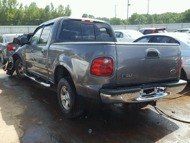 1FTRW07LX3KC39652 - 2003 FORD F150 GRAY photo 3