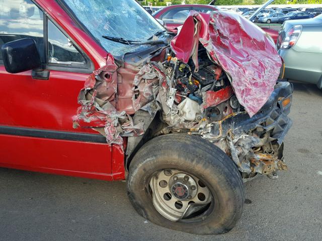 4S2CY58V8P4332634 - 1993 ISUZU RODEO S RED photo 9