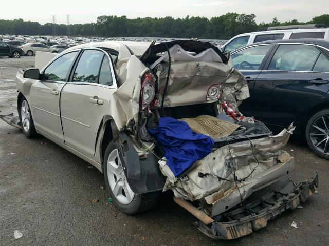 1G1ZB5E0XCF184509 - 2012 CHEVROLET MALIBU LS Bej foto 3