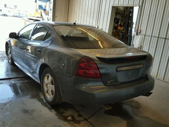 2G2WP582261176106 - 2006 PONTIAC GRAND PRIX GRAY photo 3