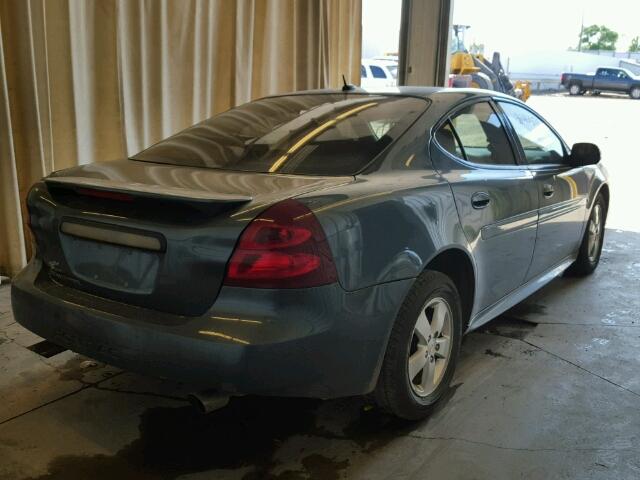 2G2WP582261176106 - 2006 PONTIAC GRAND PRIX GRAY photo 4