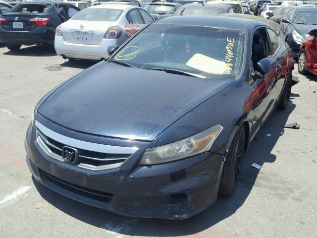 1HGCS1B38BA015574 - 2011 HONDA ACCORD LX- BLACK photo 2