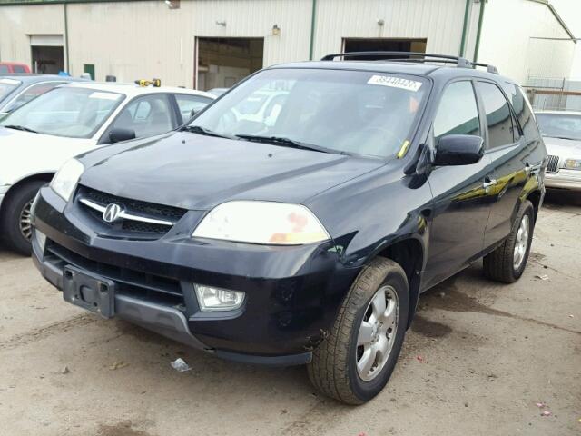 2HNYD18203H540655 - 2003 ACURA MDX BLACK photo 2