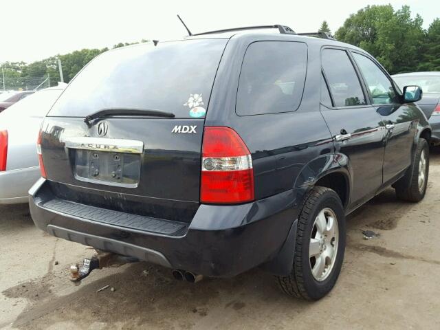 2HNYD18203H540655 - 2003 ACURA MDX BLACK photo 4