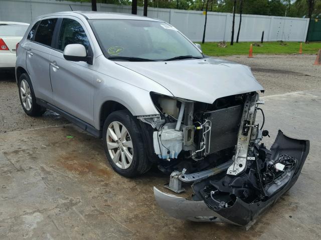 4A4AP4AU0EE027100 - 2014 MITSUBISHI OUTLANDER SILVER photo 1