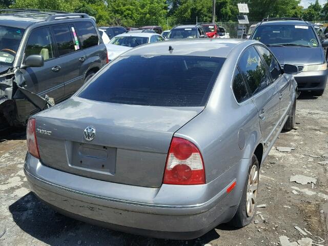 WVWPD63B53P059348 - 2003 VOLKSWAGEN PASSAT GLS GRAY photo 4