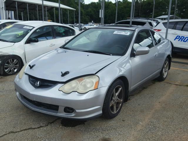 JH4DC54854S010442 - 2004 ACURA RSX SILVER photo 2