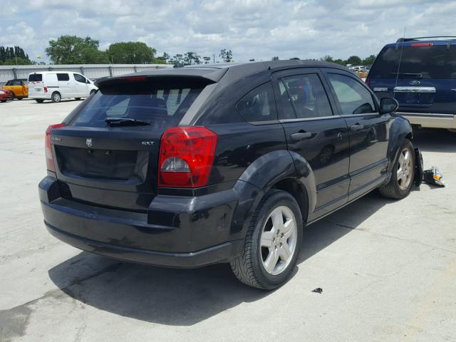 1B3HB48B58D782800 - 2008 DODGE CALIBER SX BLACK photo 4