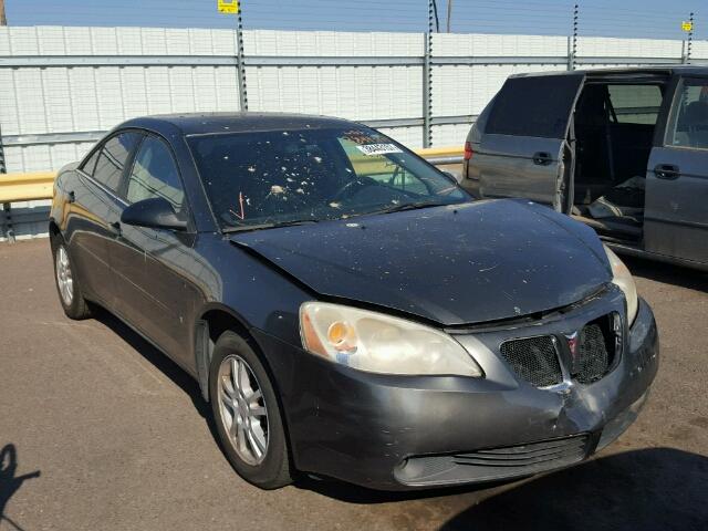 1G2ZG558764106322 - 2006 PONTIAC G6 SE1 GRAY photo 1