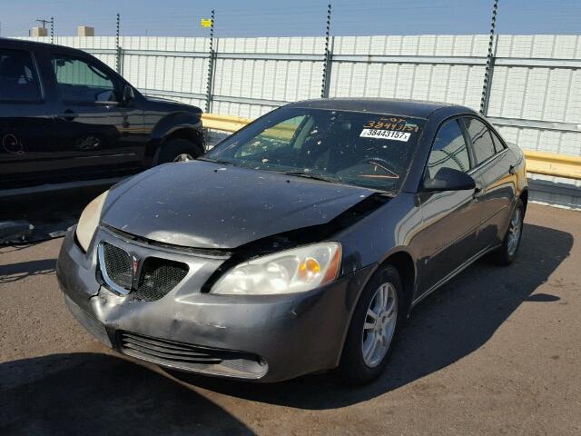 1G2ZG558764106322 - 2006 PONTIAC G6 SE1 GRAY photo 2