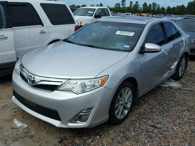 4T4BF1FK3ER420567 - 2014 TOYOTA CAMRY L SILVER photo 2