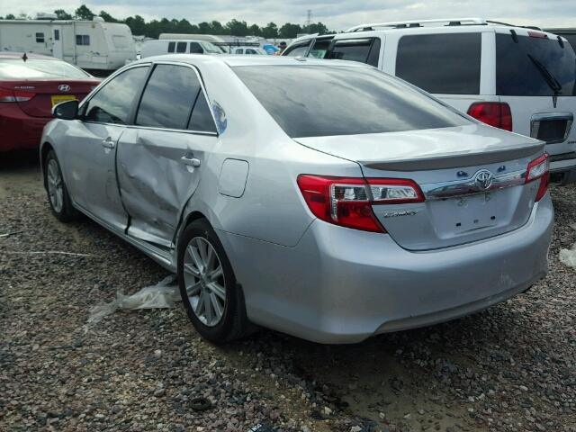 4T4BF1FK3ER420567 - 2014 TOYOTA CAMRY L SILVER photo 3
