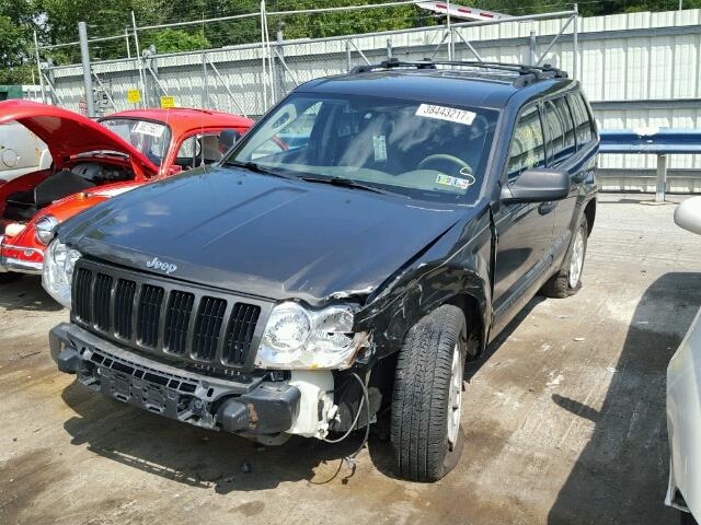 1J4GR48K75C674504 - 2005 JEEP GRAND CHER GRAY photo 2