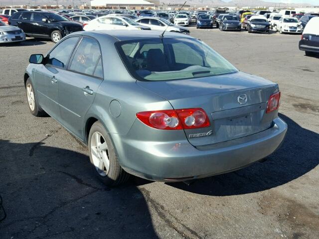 1YVFP80C545N37349 - 2004 MAZDA 6 I GREEN photo 3